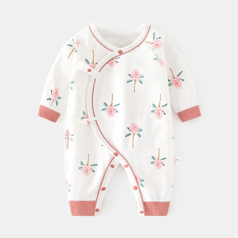 Newborn Pure Cotton Star Print Jumpsuit - Image 8