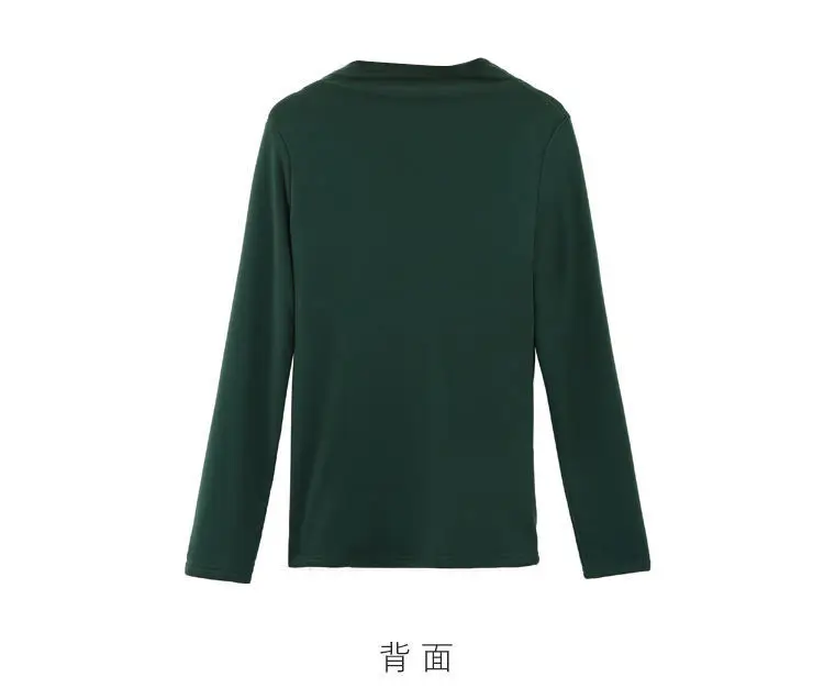 Double-Sided Velvet Shirt Women Brown Fleece Lined — feature 14