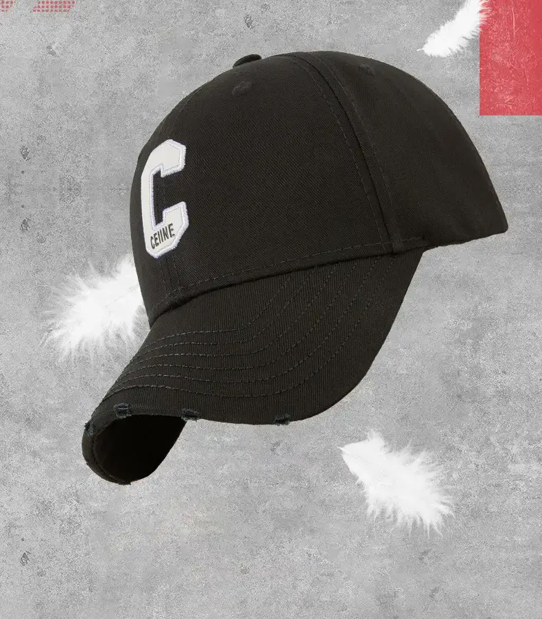 Men Curved Brim Golf Cap with Letter Embroidery — feature 16