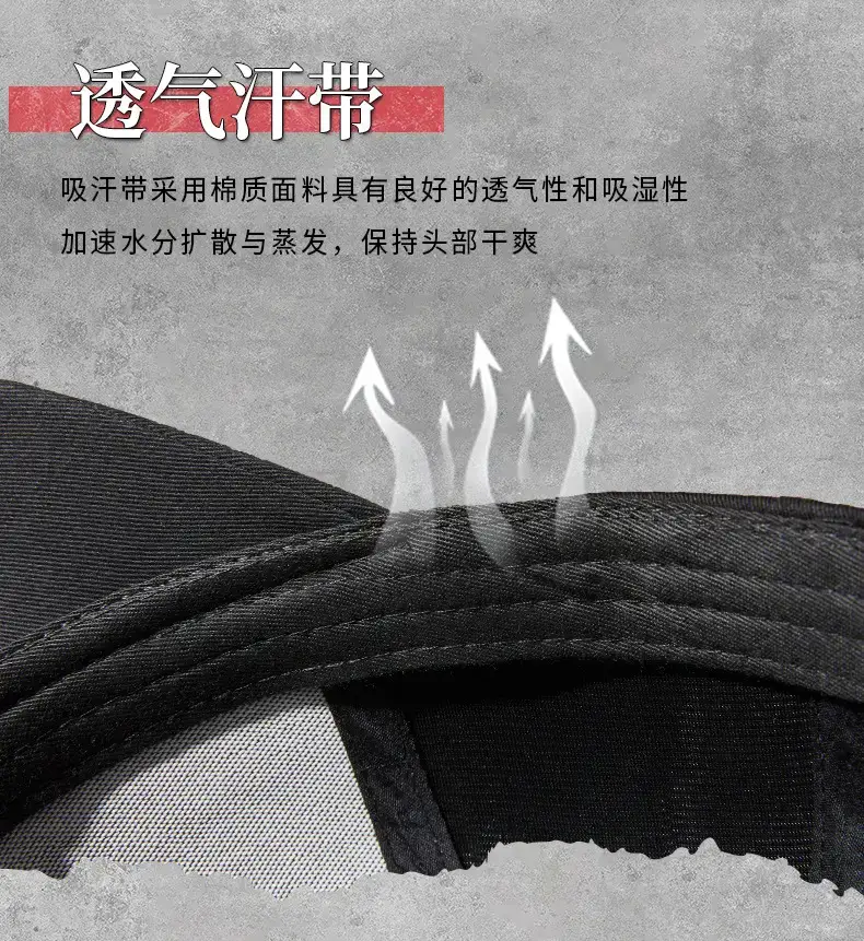 Men Curved Brim Golf Cap with Letter Embroidery — feature 17