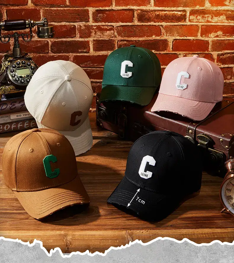 Men Curved Brim Golf Cap with Letter Embroidery — feature 19