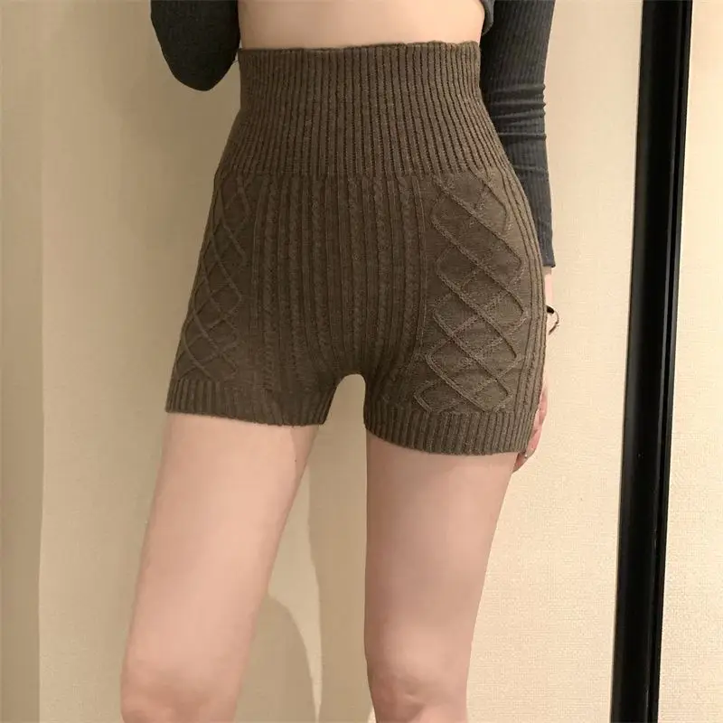 Women Knitted Anti-Glare Safety Shorts 2023 Spring — feature 17