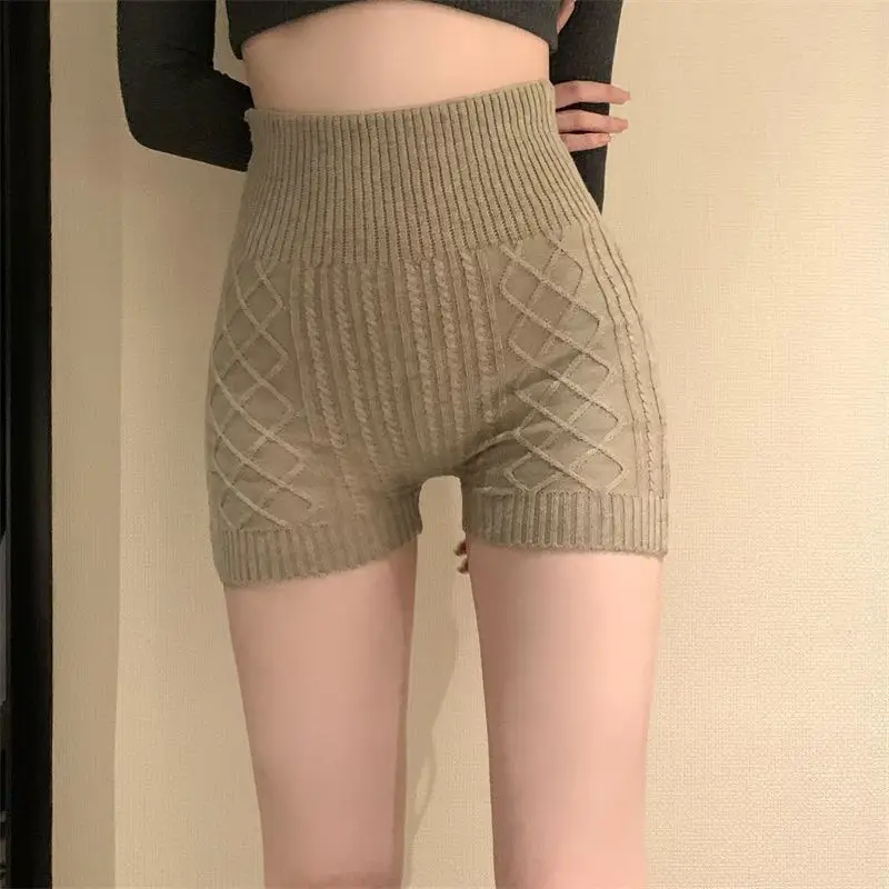 Women Knitted Anti-Glare Safety Shorts 2023 Spring — feature 4