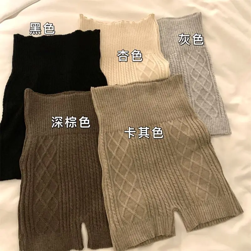 Women Knitted Anti-Glare Safety Shorts 2023 Spring — feature 5