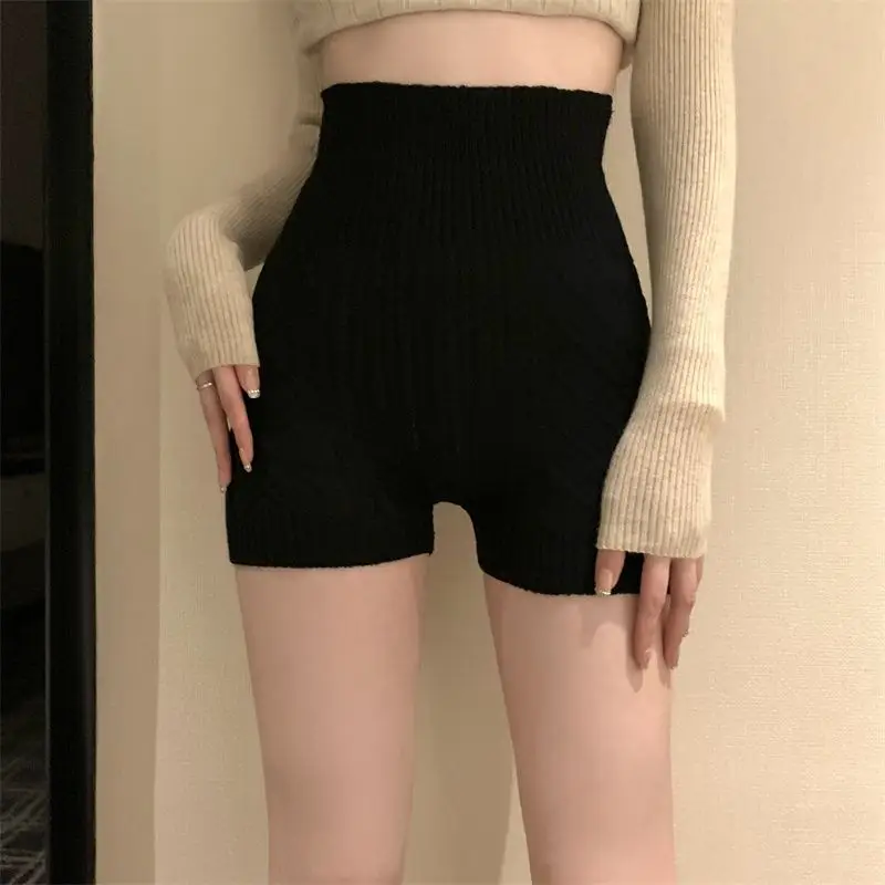 Women Knitted Anti-Glare Safety Shorts 2023 Spring — feature 9