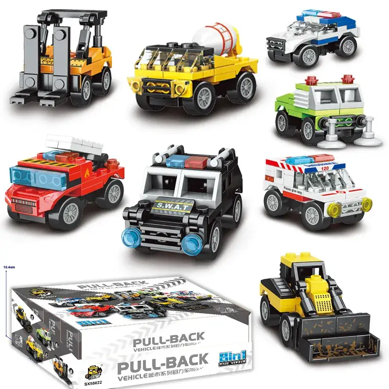 Xiaomingxing City Back Car Puzzle for Boys 29.4Kgs