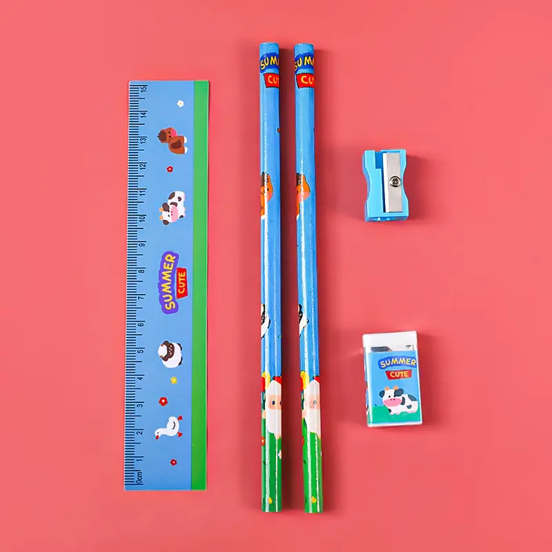 Cute Cartoon Boxed Five-Piece Student Souvenir Set - Image 8