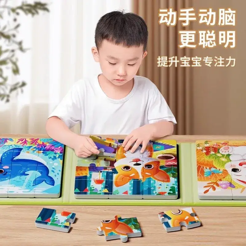 Magnetic Puzzle 24 Letters for Kids 3-6 Years - Image 12