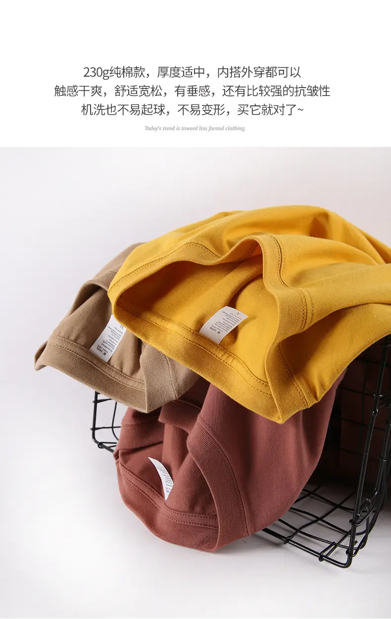 Heavy Combed Cotton Oversize Long Sleeve T-Shirt — feature 4