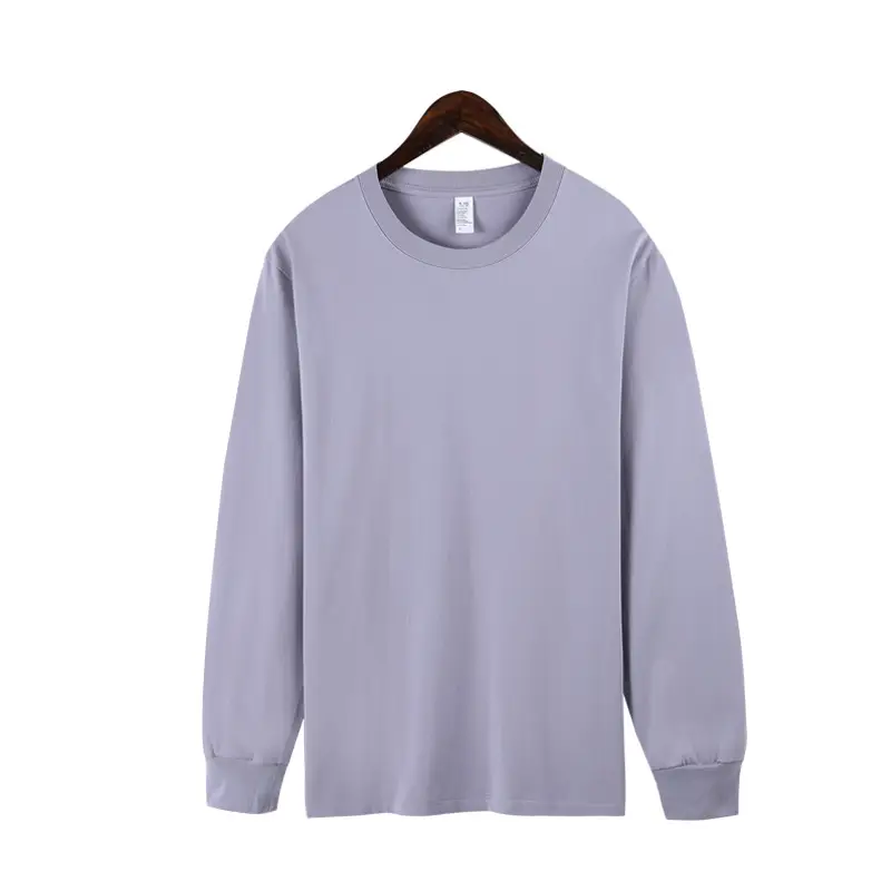 Heavy Combed Cotton Oversize Long Sleeve T-Shirt - Image 10
