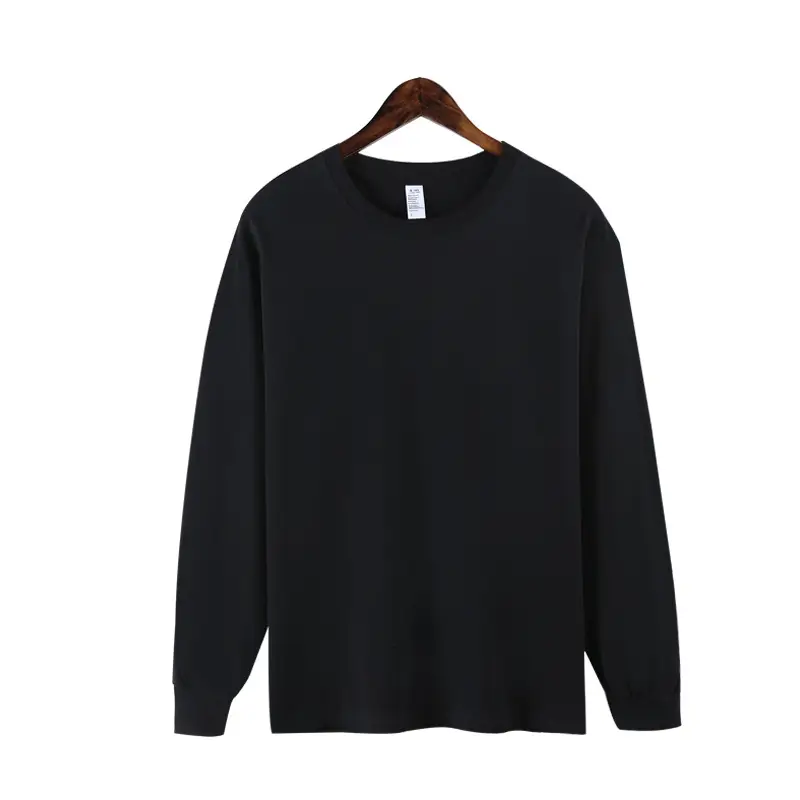 Heavy Combed Cotton Oversize Long Sleeve T-Shirt - Image 3