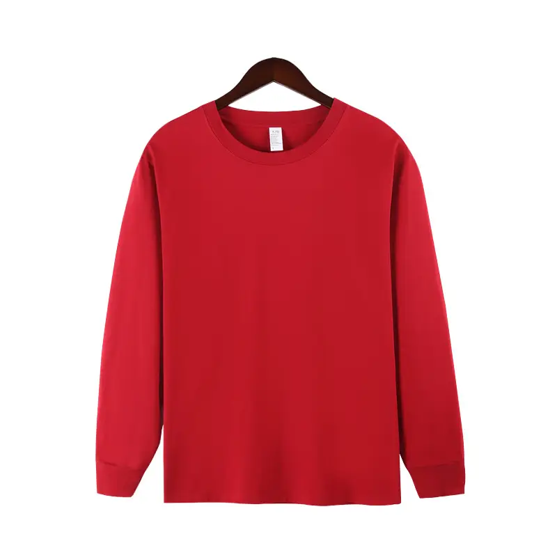 Heavy Combed Cotton Oversize Long Sleeve T-Shirt - Image 4