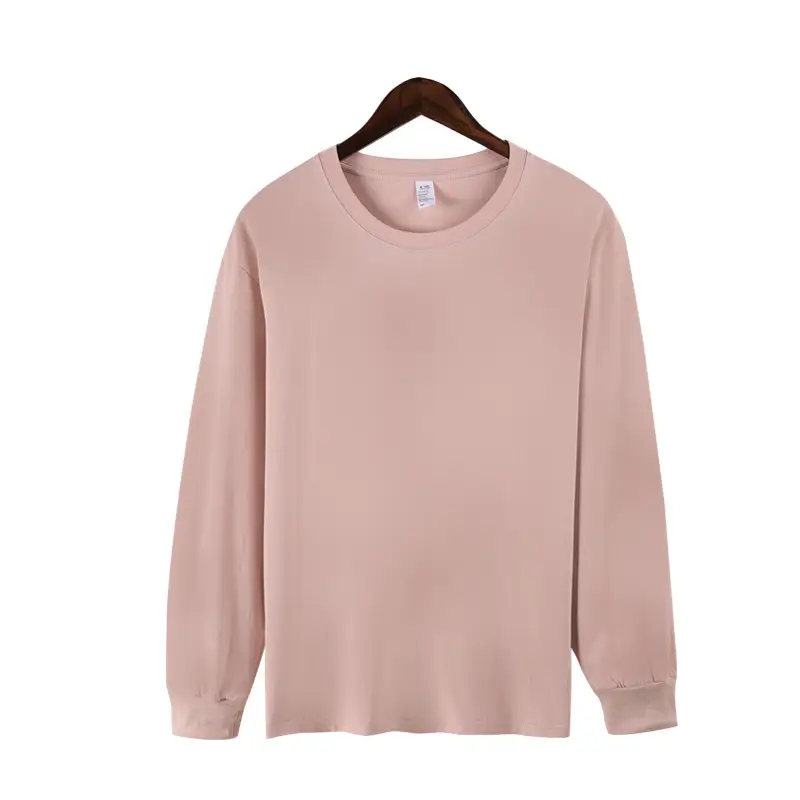 Heavy Combed Cotton Oversize Long Sleeve T-Shirt - Image 9