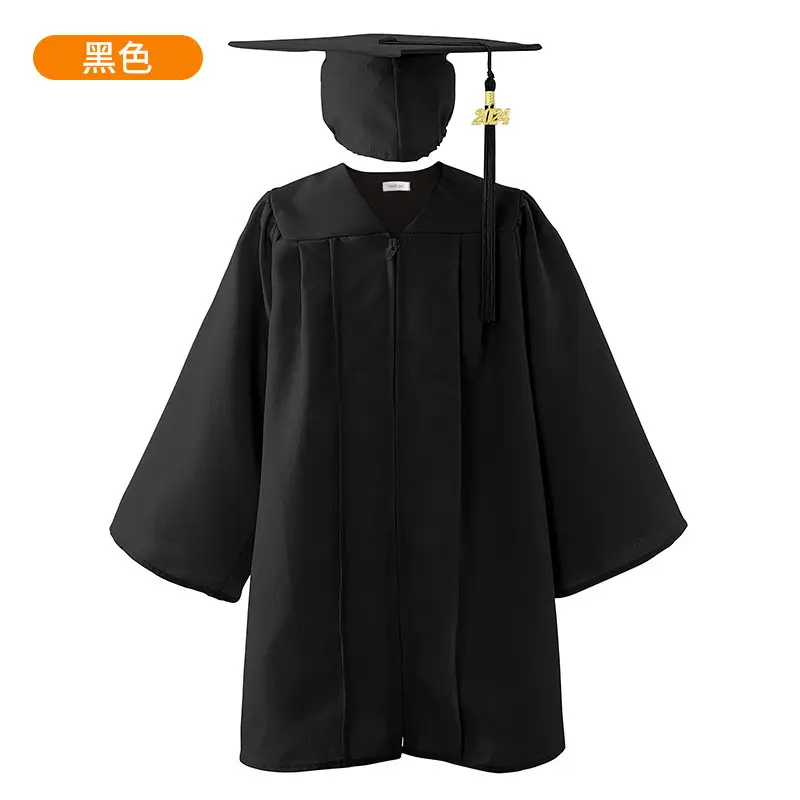 2025 Graduation Dress Navy Blue Bachelor's Suit — feature 21