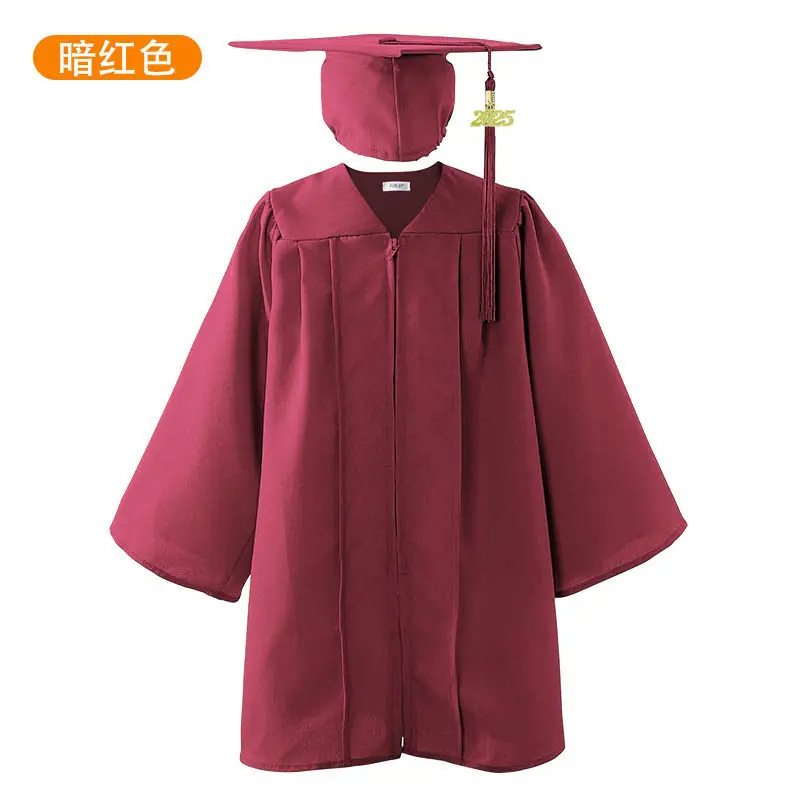 2025 Graduation Dress Navy Blue Bachelor's Suit