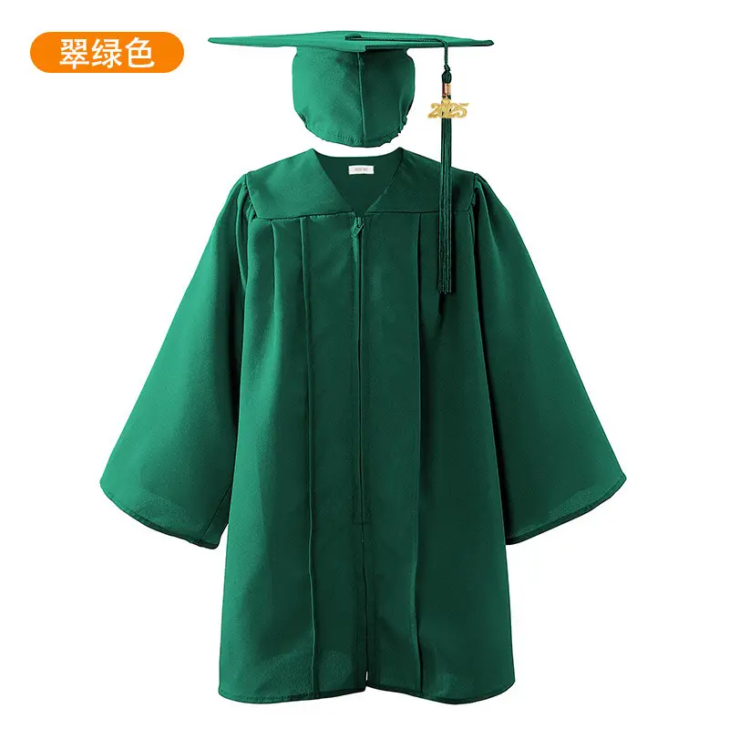 2025 Graduation Dress Navy Blue Bachelor's Suit