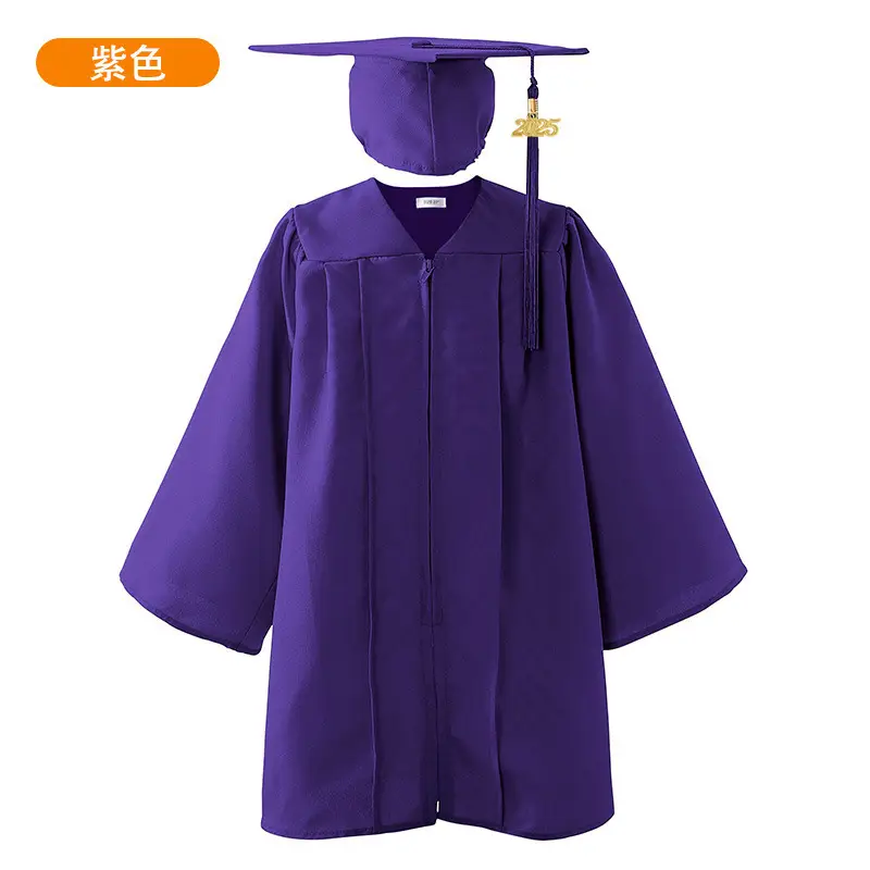 2025 Graduation Dress Navy Blue Bachelor's Suit