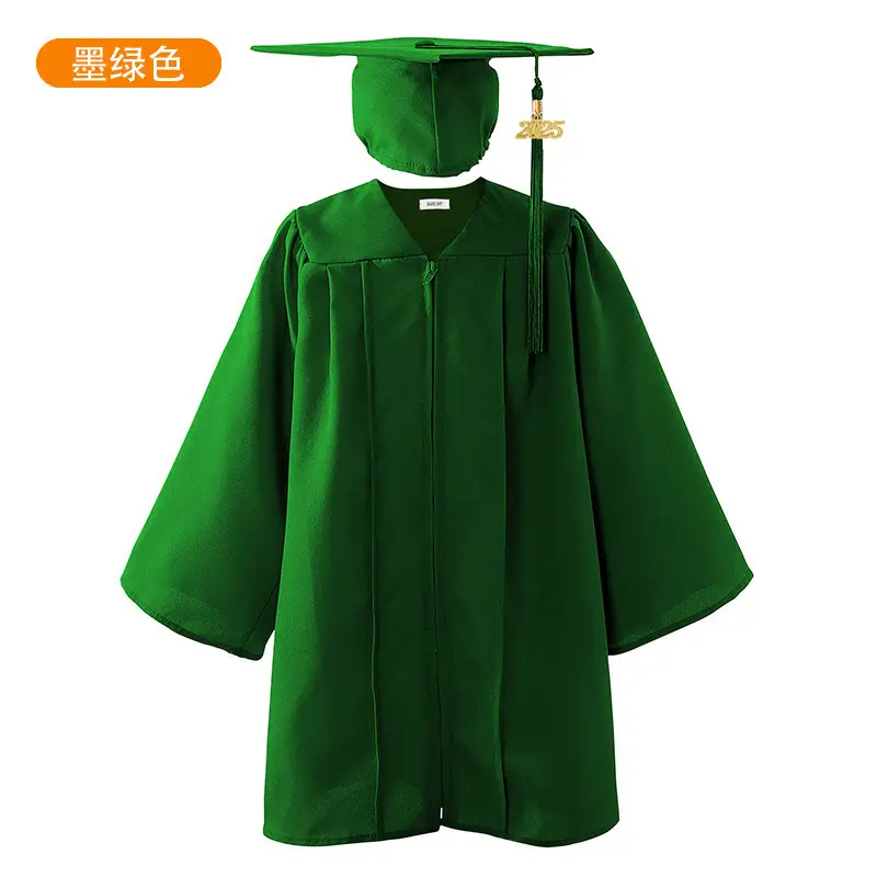 2025 Graduation Dress Navy Blue Bachelor's Suit
