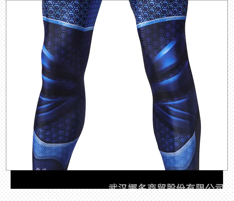 Blue Mesh Padded Suit for Cosplay & Training — feature 10