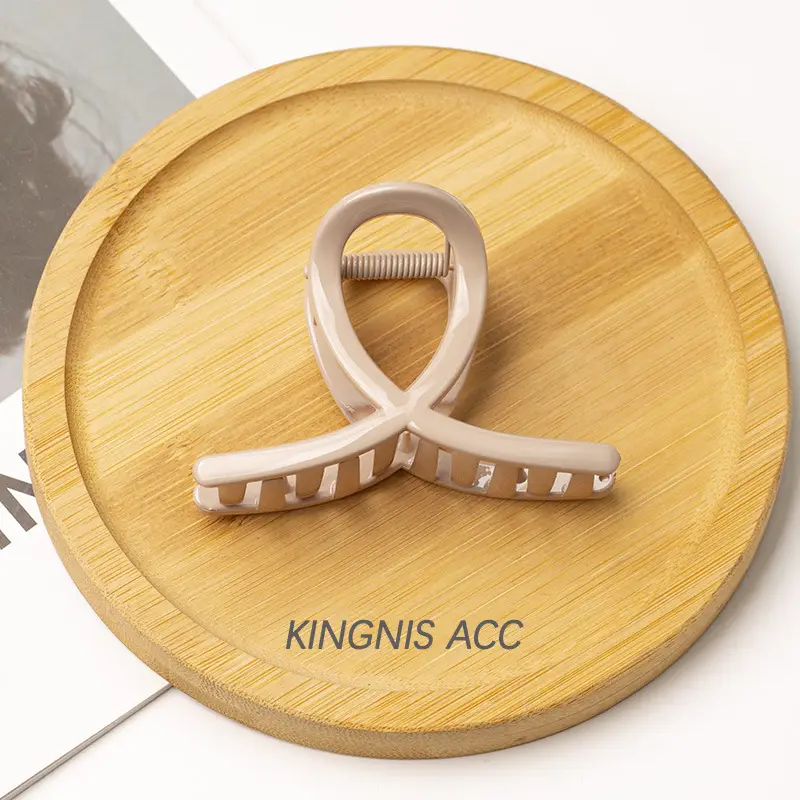 Kingnis ACC Hair Grab Clip 8cm Bamboo Display - Image 9