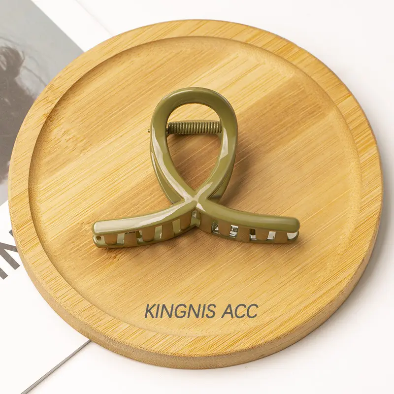 Kingnis ACC Hair Grab Clip 8cm Bamboo Display - Image 11