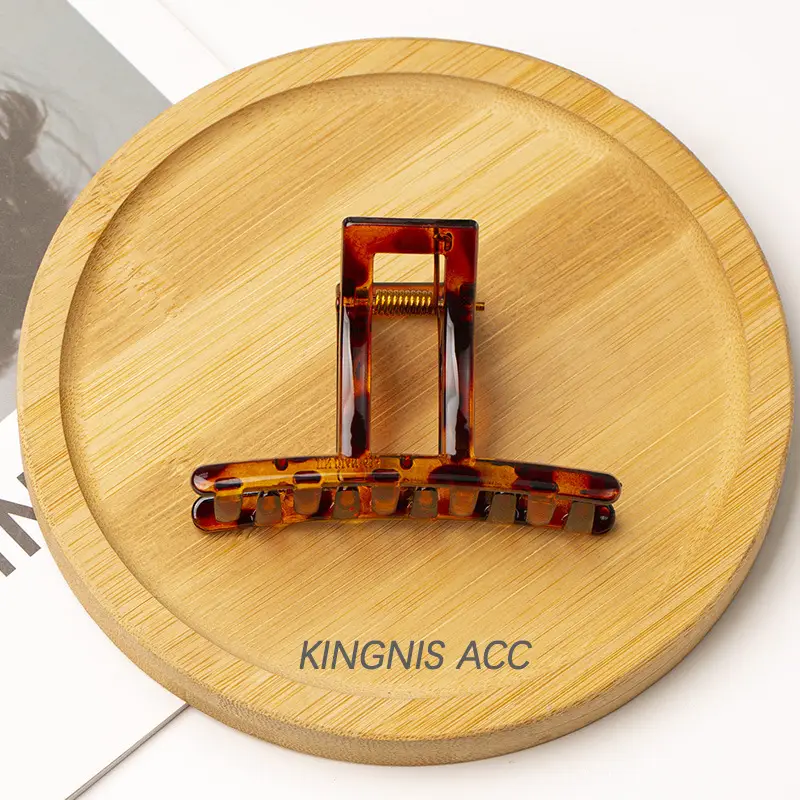 Kingnis ACC Hair Grab Clip 8cm Bamboo Display - Image 12