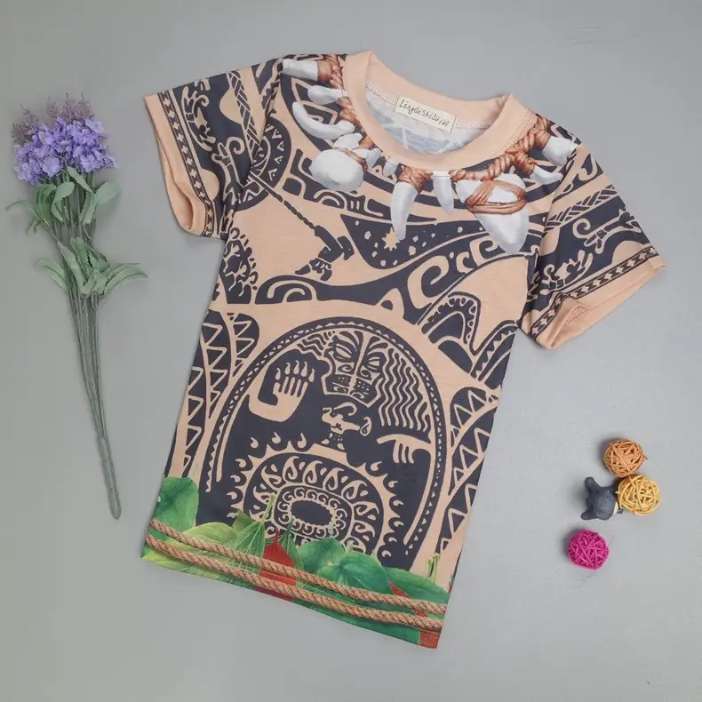 Children's Short Sleeve Suit Ocean Cartoon 61901 - Image 3