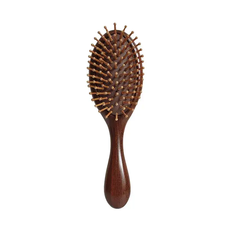 Large Sandalwood Air Cushion Hair Brush for Scalp Massage - Image 8