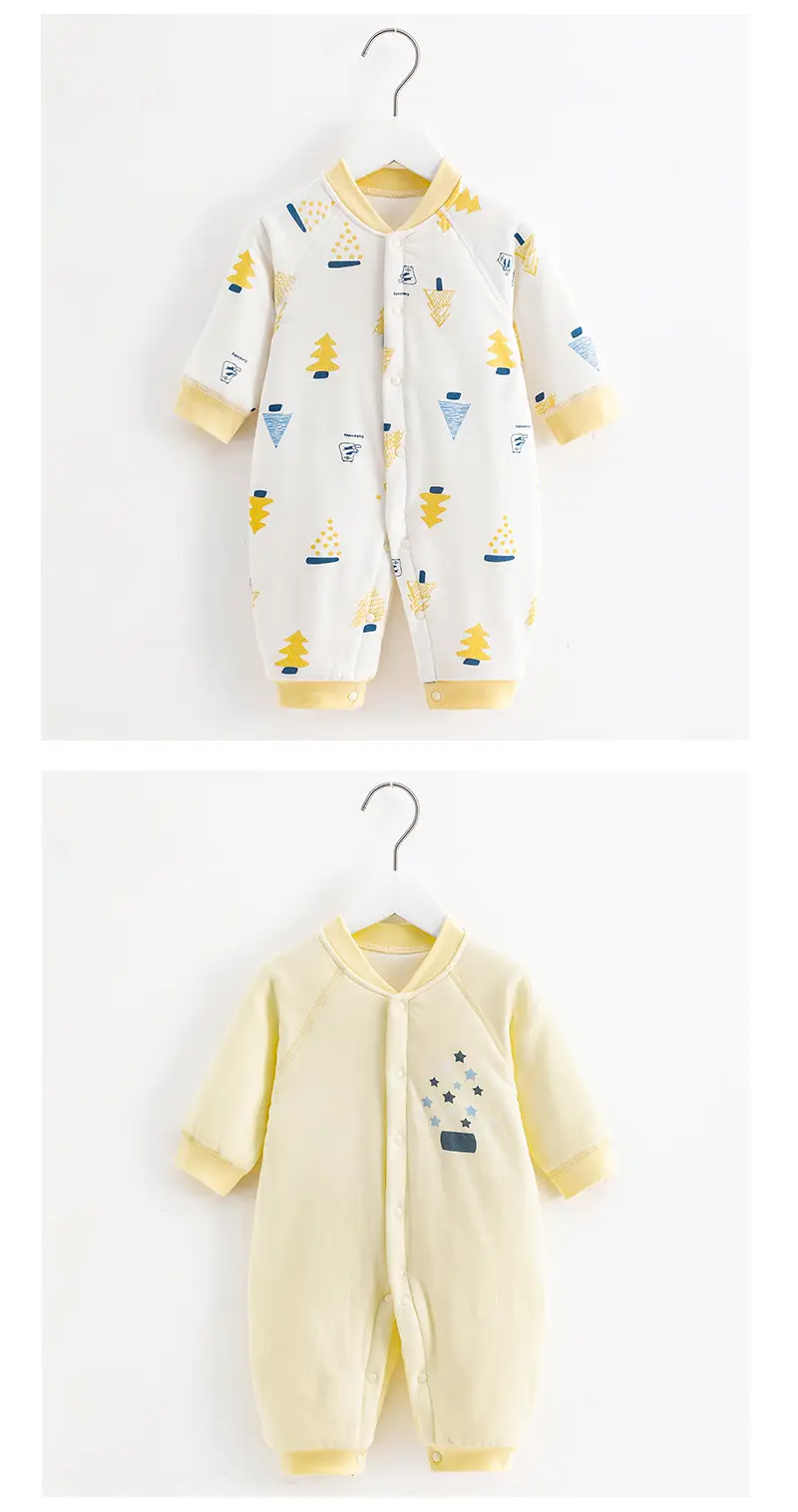 Newborn Boneless Cotton Split Suit Blue White 40g — feature 8