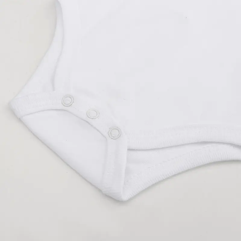Little Miss New Year Long Sleeve Cotton Baby Suit White — feature 8