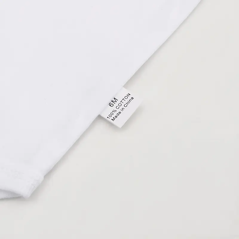 Little Miss New Year Long Sleeve Cotton Baby Suit White — feature 9