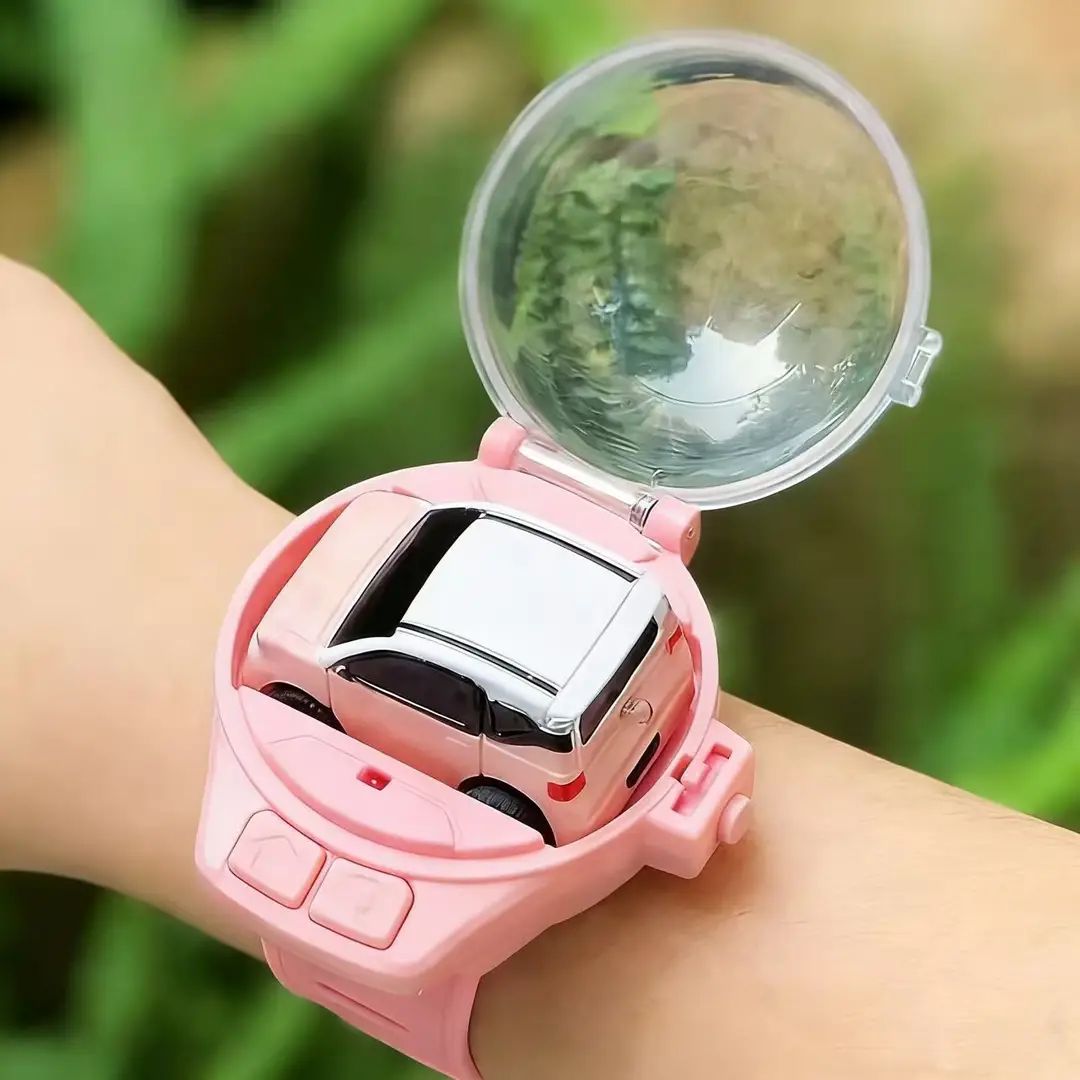 Plush Toy Nezha 2 Mini Children's Alloy Watch Remote Control Car Engineering Remote Control Excavator Pink Rabbit