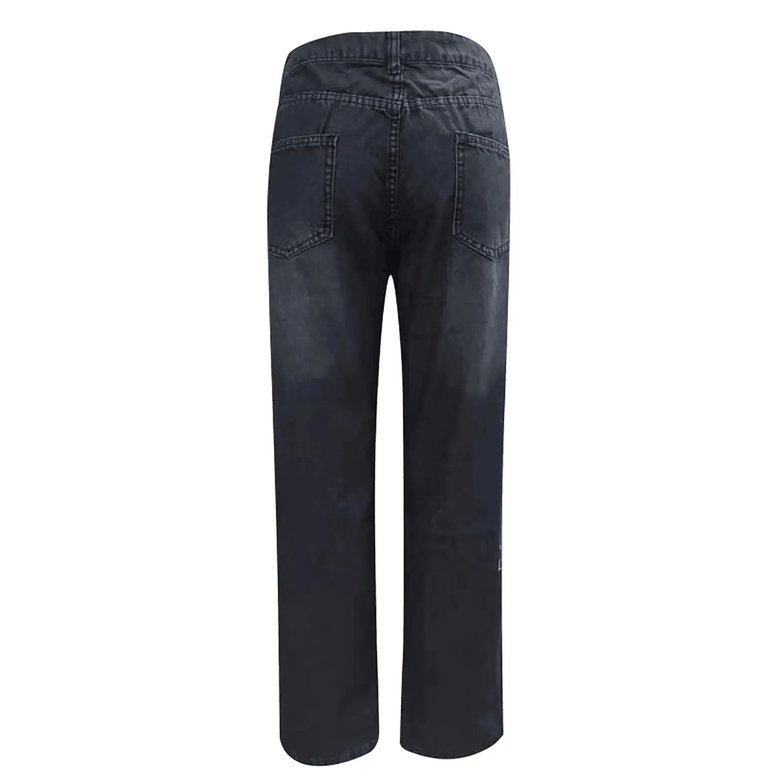 Black Ripped Denim Trousers for Women — feature 9