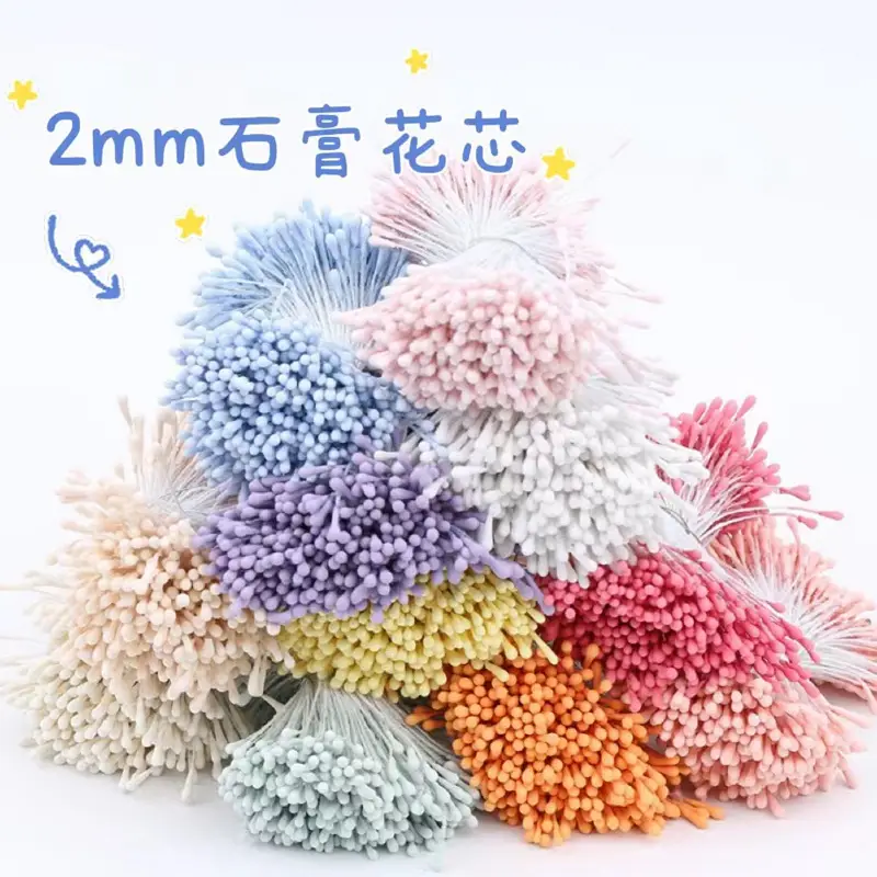 Flower Core Matte Gypsum Rose Lily Material Educational Crafts — feature 3