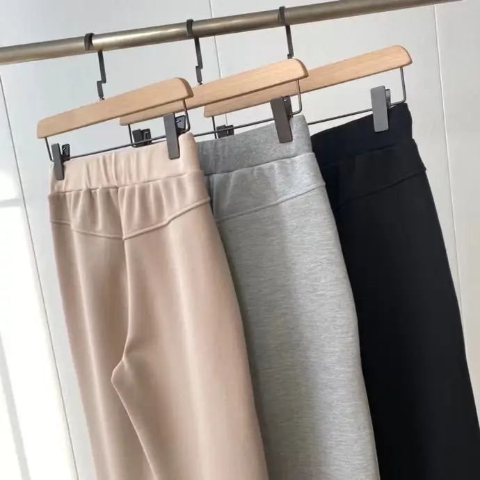 Women Winter Warm Drawstring Sweatpants Three Color