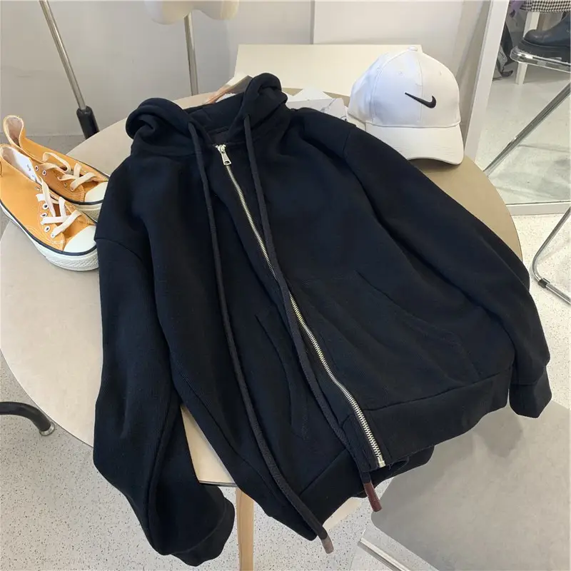 Purple Hooded Sweatshirt Women 2025 Winter Casual - Image 6
