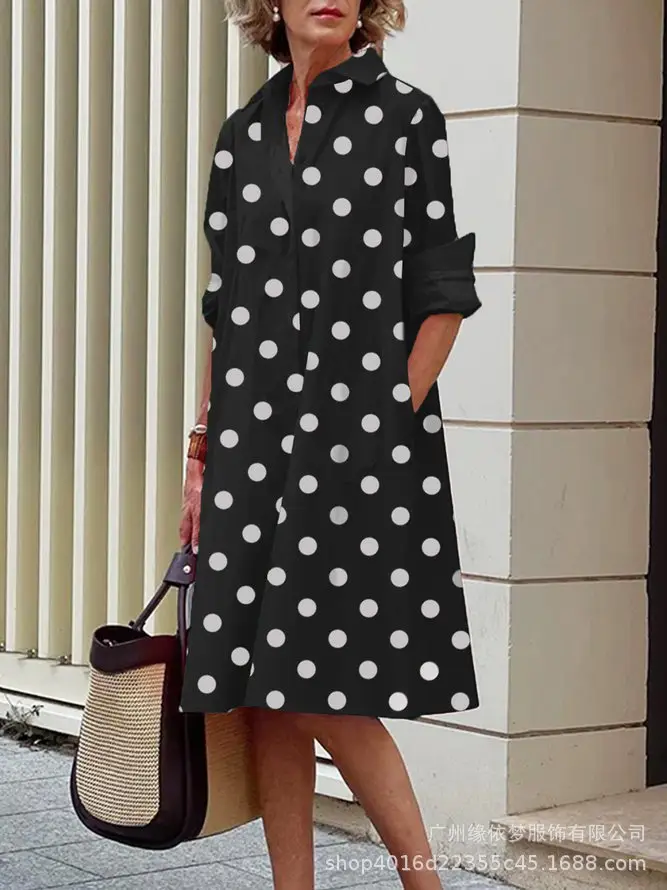 Pink Floral Printed Cardigan Dress for Women — feature 18
