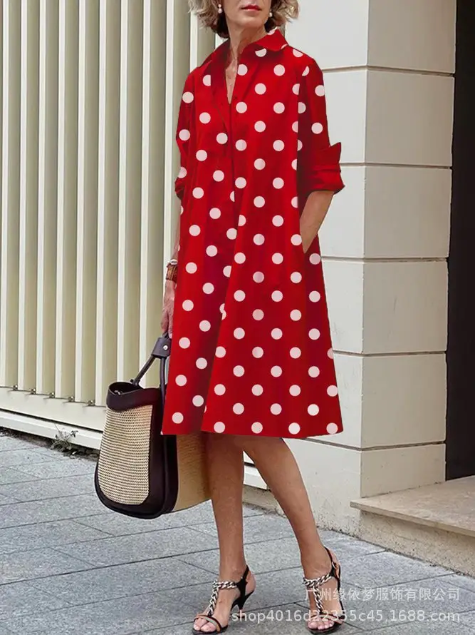 Pink Floral Printed Cardigan Dress for Women — feature 24