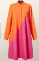 Pink Floral Printed Cardigan Dress for Women — feature 27
