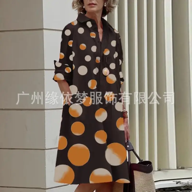 Pink Floral Printed Cardigan Dress for Women — feature 9