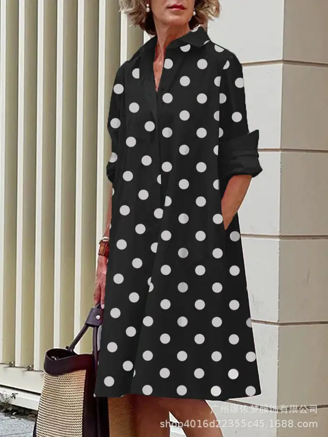 Pink Floral Printed Cardigan Dress for Women - Image 5