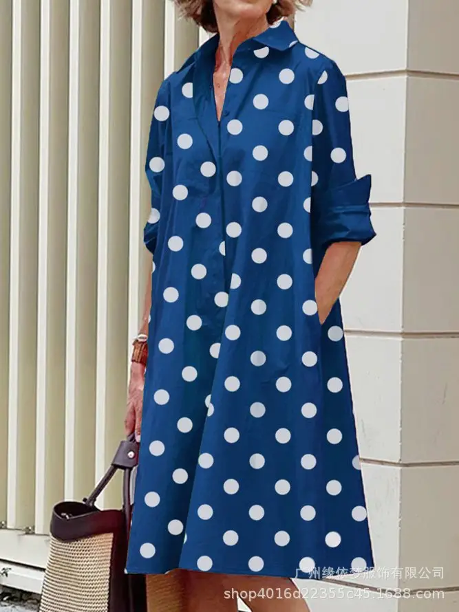 Pink Floral Printed Cardigan Dress for Women - Image 7