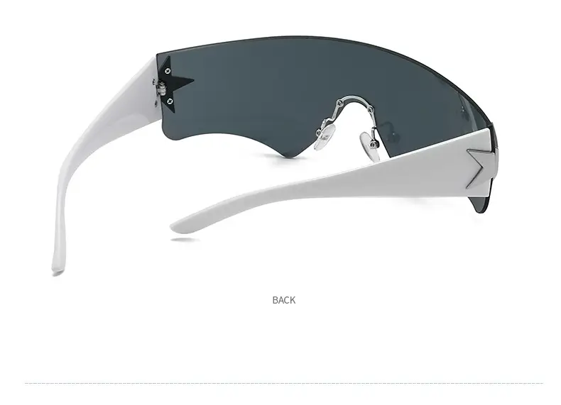 Aviator Sunglasses 2024 Star One-piece Frame — feature 11