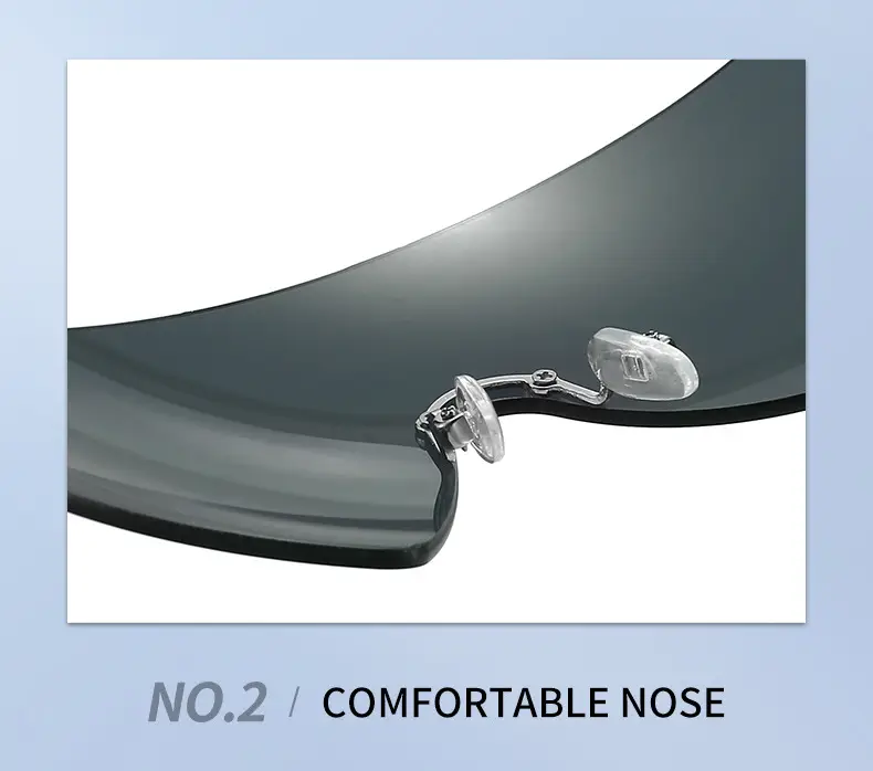 Aviator Sunglasses 2024 Star One-piece Frame — feature 6