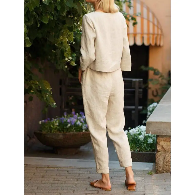Beige White