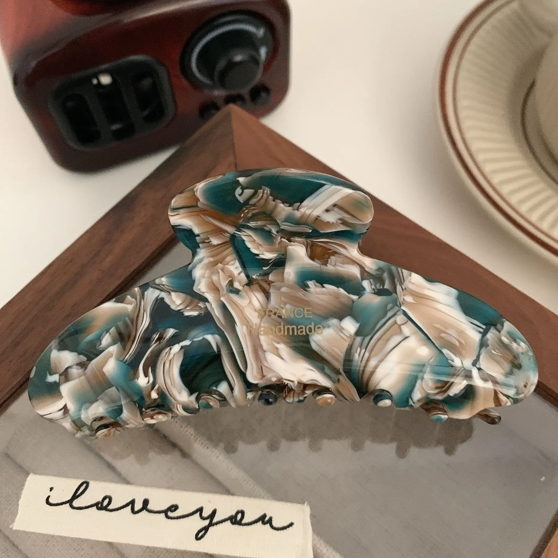 7# floral blue