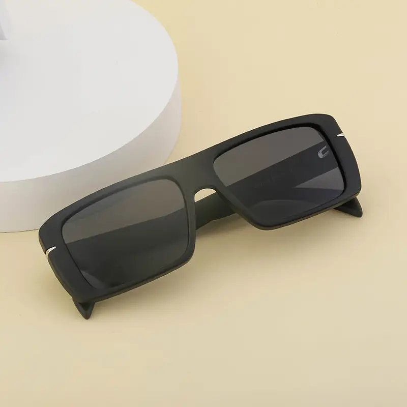 Retro Square Sunglasses for Men Anti-UV High End