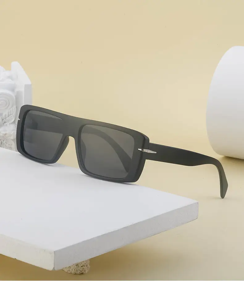 Retro Square Sunglasses for Men Anti-UV High End — feature 22