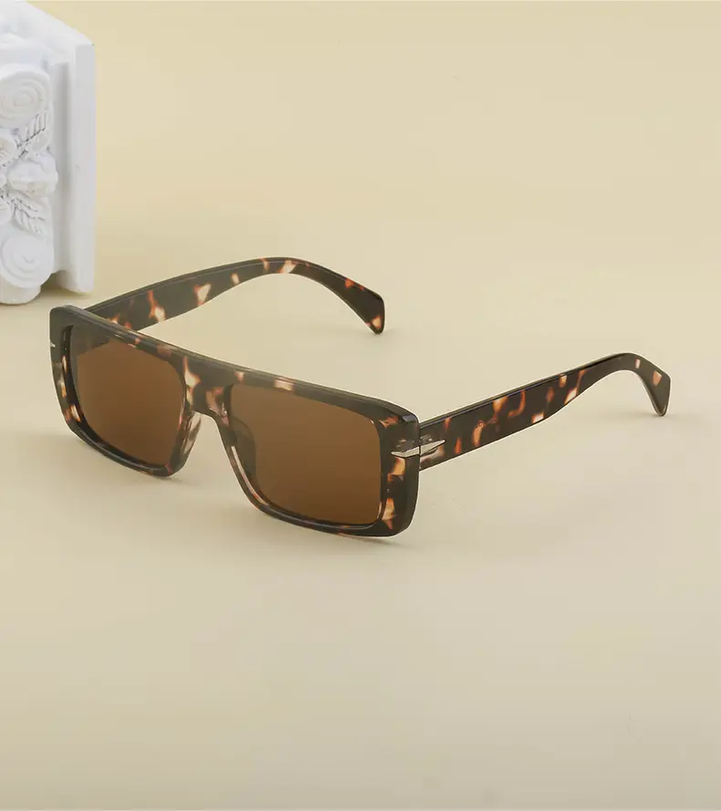 Retro Square Sunglasses for Men Anti-UV High End — feature 25