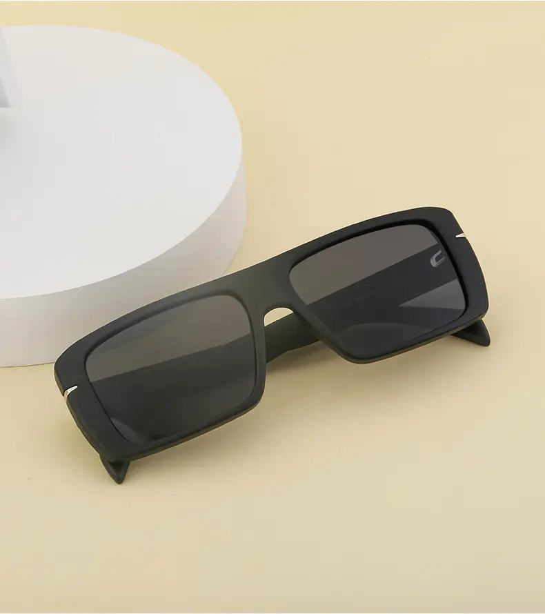 Retro Square Sunglasses for Men Anti-UV High End — feature 26